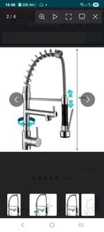 Robinet de cuisine TIMACO chromé avec douchette extractible, Enlèvement ou Envoi, Chrome