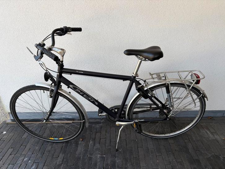 Herenfiets in goede staat, Fietsen en Brommers, Fietsen | Heren | Herenfietsen, Gebruikt, Versnellingen, Ophalen