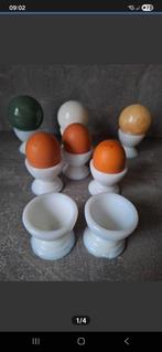 6 + 2 eierdopjes, Huis en Inrichting, Keuken | Servies, Ophalen of Verzenden