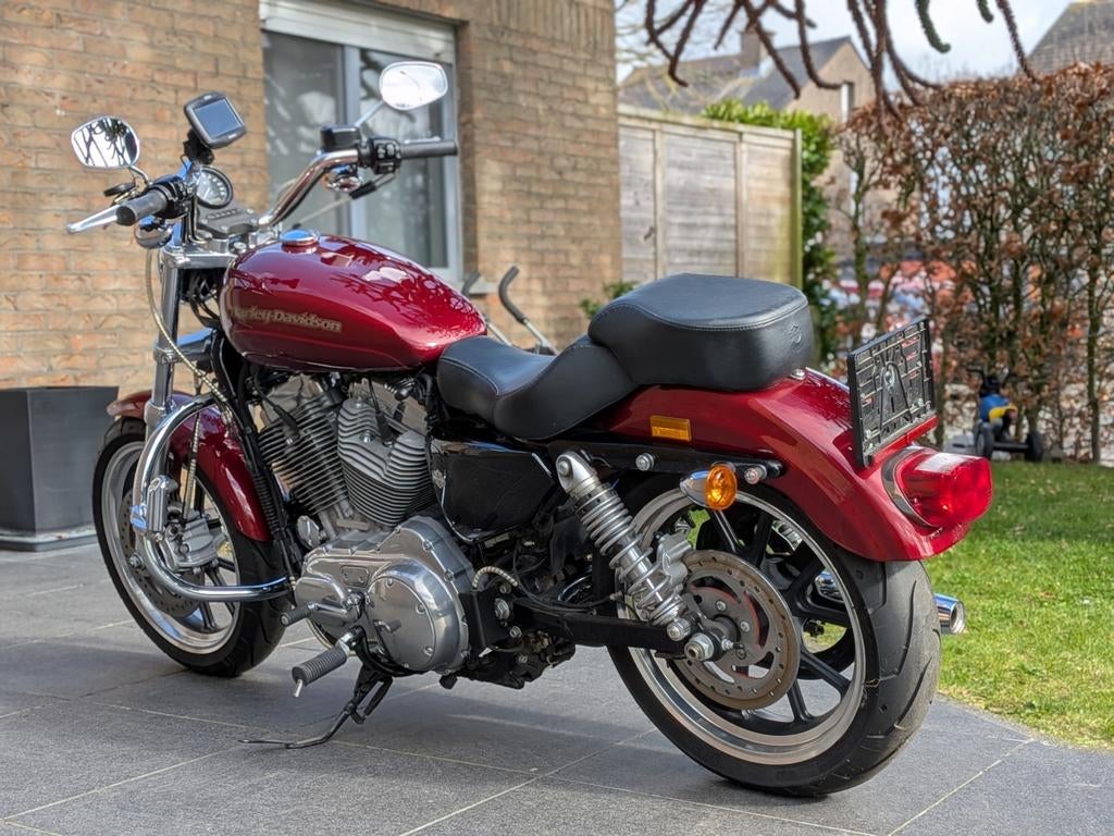 Harley Davidson Sportster 883 amper15000km ABS ,GPS ,2016bwj, Motos, Occasion, Chopper, 2 cylindres, Particulier