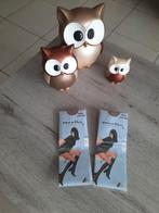 2x panty's kniehoogte beige 50 den one size, Ophalen of Verzenden, Beige, Panty