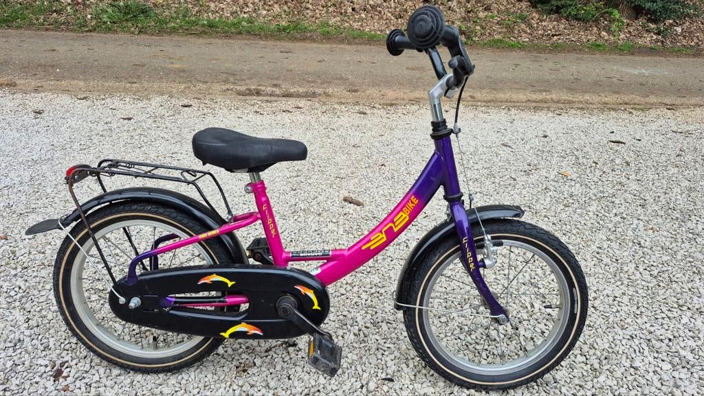 Kinderfiets om te leren fietsen. BNB BIKE, Ophalen