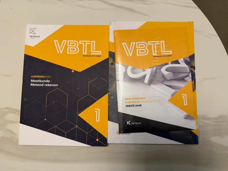 VBTL Meetkunde & Getallen Algebra Data en O. 1 - nieuw, Livres, Livres scolaires, Neuf, Mathématiques A, Enlèvement