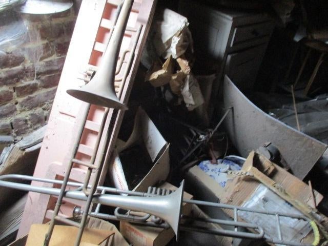 2 oude trombones „vancauwelaert-” -Bruxelles-- à pistons, Ophalen