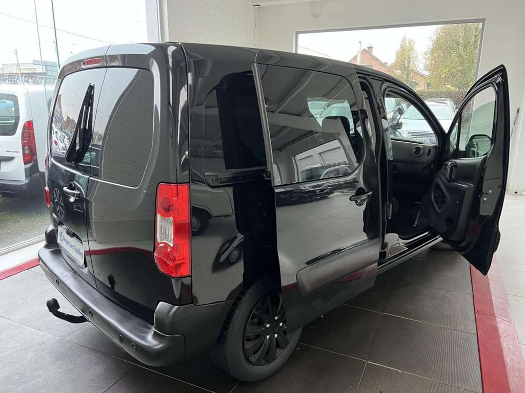 Citroën Berlingo 1.6 e-HDI 90CH BOITE AUTO ETG6 ATTELAGE GA, Auto's, Automaat, Stof, Gebruikt, Zwart
