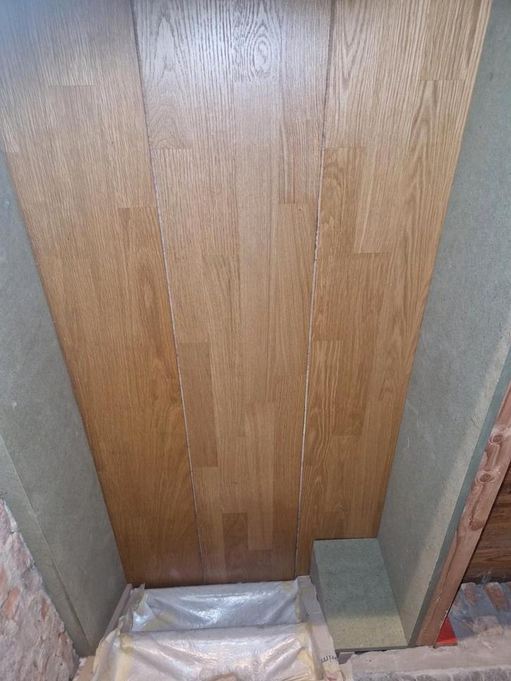 Laminaat " white oak/ witte eik" 35m² + extra, Doe-het-zelf en Bouw, Vloerdelen en Plavuizen, Laminaat, Ophalen