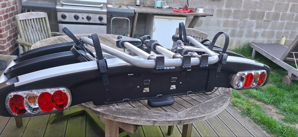 Thule EuroClassic 929, pour 3 vélos, extensible à 4, Autos : Divers, Porte-vélos, Comme neuf, Support d'attelage, 3 vélos ou plus