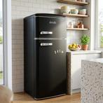 Réfrigérateur-congélateur DMDK DKB2 Réfrigérateur rétro noir, Electroménager, Réfrigérateurs & Frigos, Neuf, Enlèvement ou Envoi