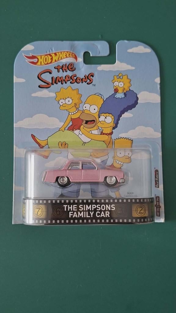 Hot wheels retro entertenmaint The Simpsons, Ophalen of Verzenden, Gebruikt, Auto