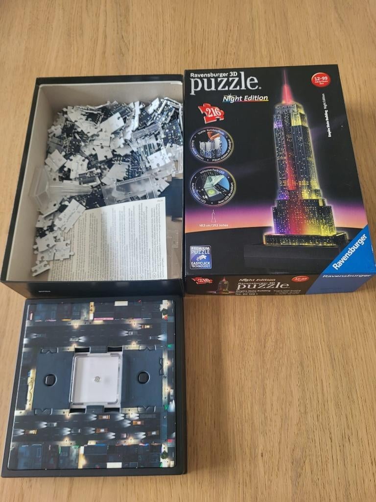 3D puzzel met LED verlichting, Ophalen of Verzenden, Nieuw