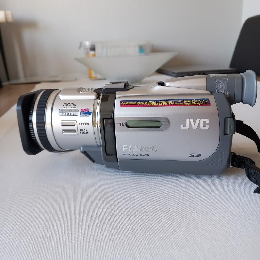 JVC camera, Ophalen, Camera
