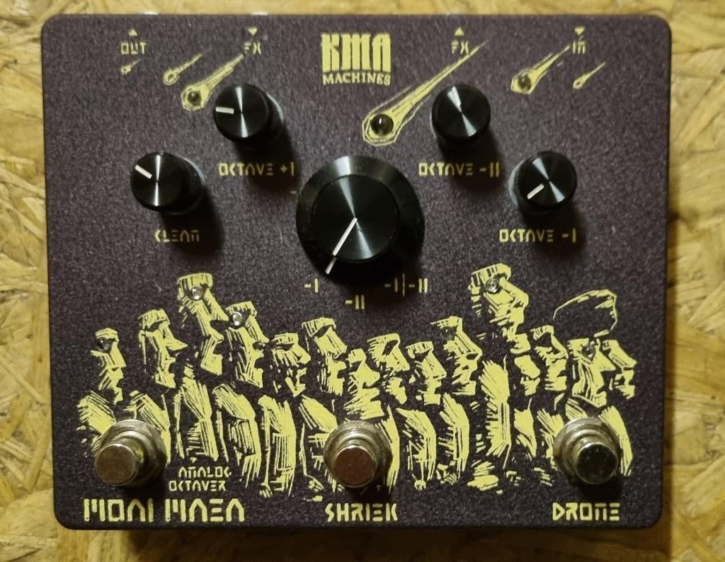 KMA Machines Moai Maea Analog Octaver pedaal, Muziek en Instrumenten, Effecten, Zo goed als nieuw, Distortion, Overdrive of Fuzz