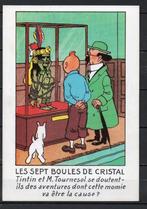 Carte postale :  Tintin/ L'affaire Les 7 boules de cristal, Enlèvement