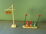 Vintage lego Esso tankstation, Ophalen of Verzenden, Gebruikt, Complete set, Lego