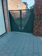 Dubbele ijzeren tuinpoort in 2 delen., Tuin en Terras, Ophalen