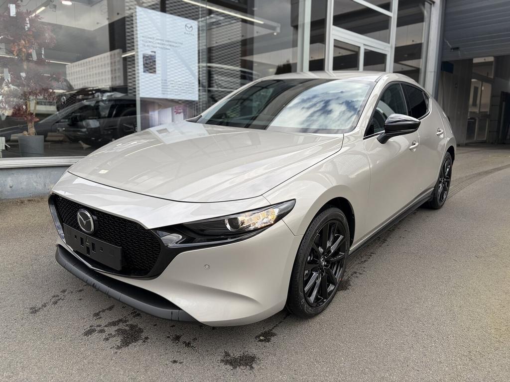 Mazda 3 Homura 2026 Mazda3 5HB 2.5L e-SKYACTIV G 140ps 6AT, Auto's, Mazda, Bedrijf, ABS, Adaptieve lichten, Adaptive Cruise Control