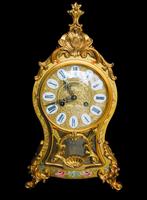 48 cm goudvergulde pendule (boulle), Antiek en Kunst, Antiek | Klokken, Ophalen