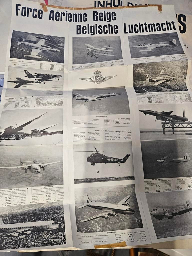 Oude affiche Luchtmacht, Verzamelen, Verzenden