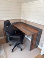 Modern Industrial Desk + Ergonomic Gaming Chair – Like New, Huis en Inrichting, Ophalen of Verzenden, Zo goed als nieuw
