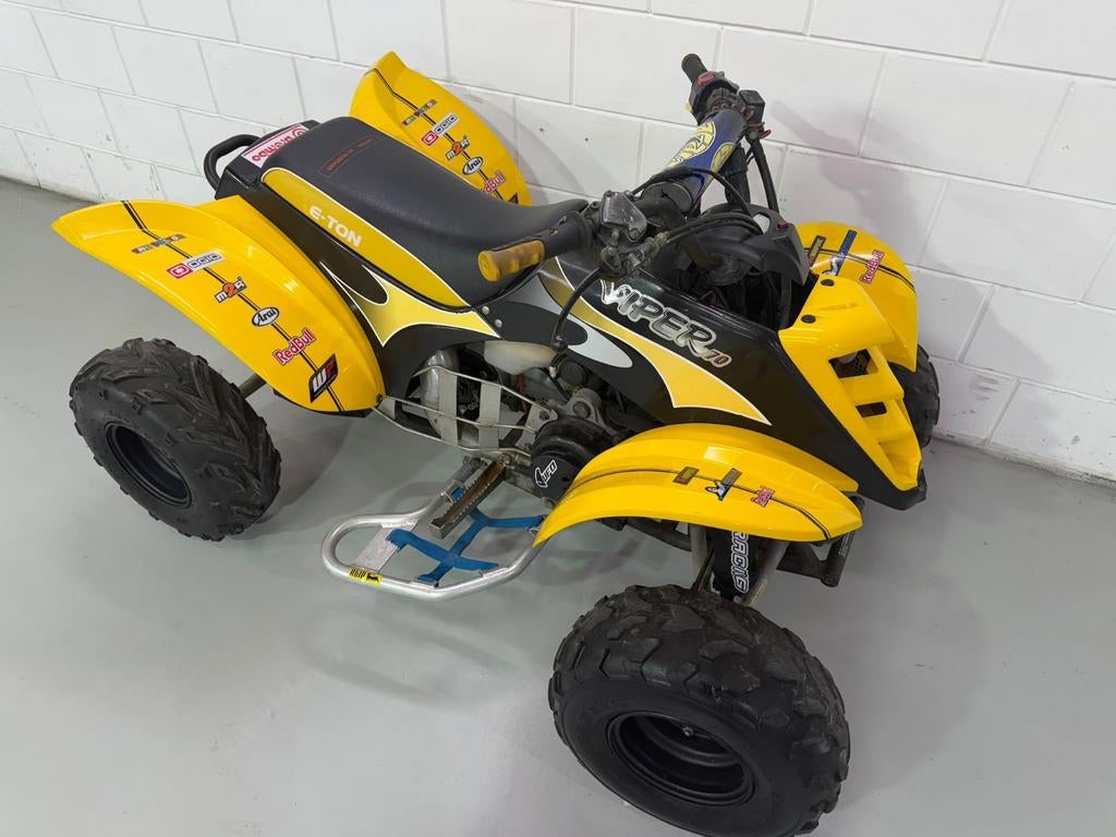 Zeer mooie eton viper 70cc, Vélos & Vélomoteurs, Mini Bikes, Midi Bikes & Pit Bikes, Utilisé, Autres types, Enlèvement