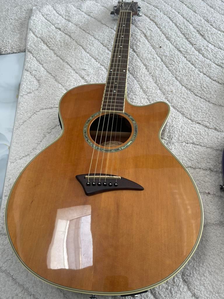 3 goede gitaren (1acoustic-1electric-1Base), Muziek en Instrumenten, Snaarinstrumenten | Gitaren | Akoestisch, Gebruikt, Ophalen