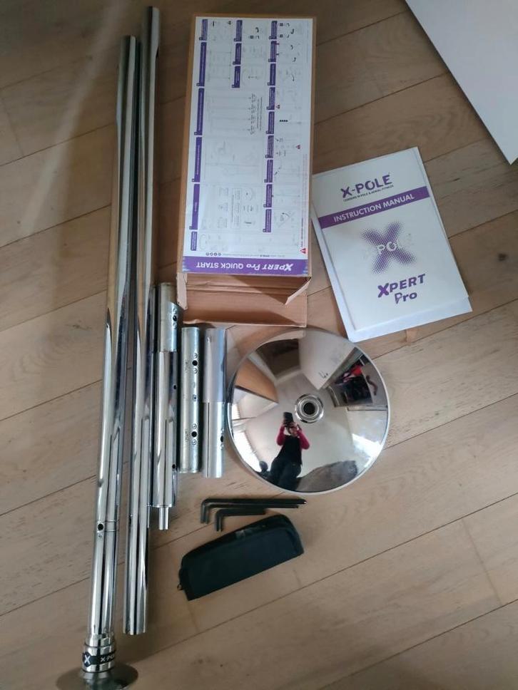Barre de Pole Dance Ajustable – Qualité Pro (Montage Rapide), Sports & Fitness, Équipement de fitness, Comme neuf, Autres types
