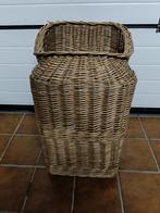 Vintage fietsstoel, rotan mand, kinderzitje, riet, Enlèvement, Comme neuf, Siège arrière
