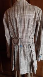 Prachtige geruite trenchcoat InWear als nieuw 38, Maat 38/40 (M), Overige kleuren, InWear, Ophalen of Verzenden