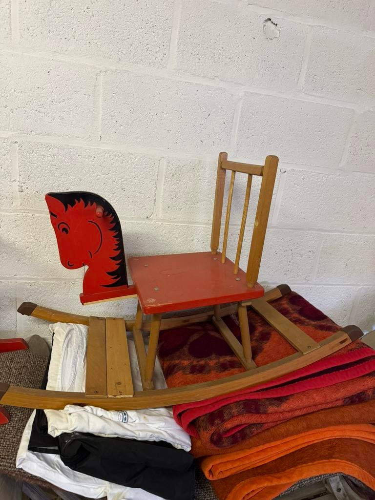 Gratis Vintage Schommelpaard, Kinderen en Baby's, Ophalen, Gebruikt