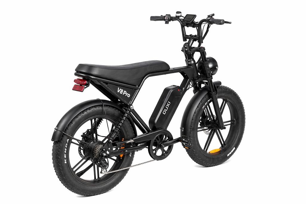 Fat bike électrique OUXI V8 Pro - Très bon état -, Vélos & Vélomoteurs, Autres marques, 59 cm ou plus, Enlèvement, Moins de 30 km par batterie