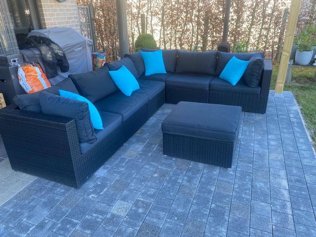 Loungeset te Tielt-Winge, Enlèvement, Comme neuf, Sets de jardin