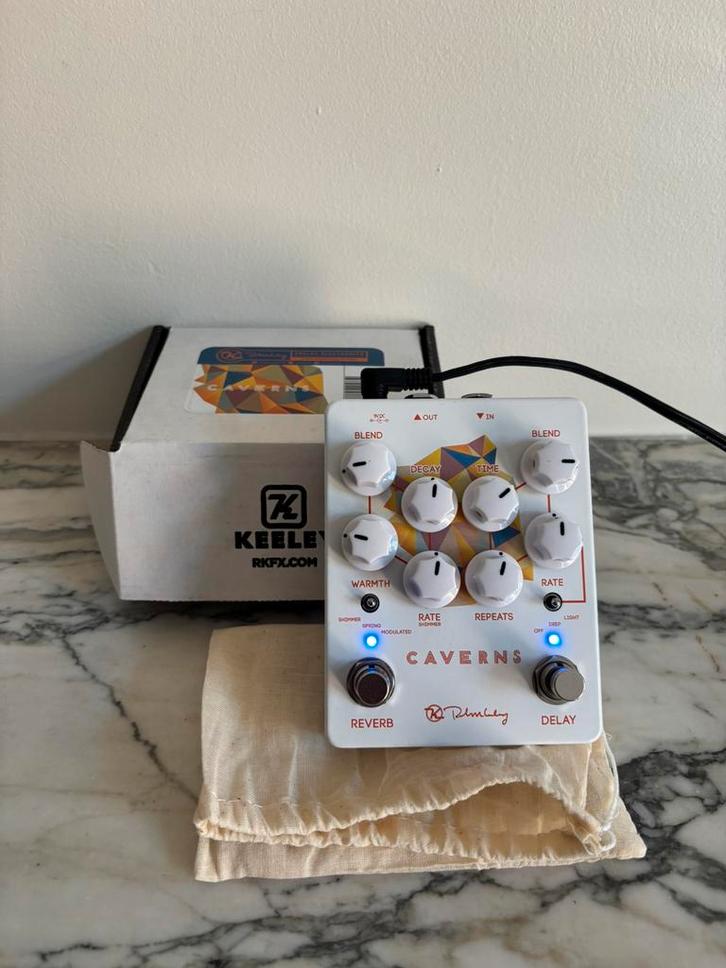 Keeley Caverns V2, Musique & Instruments, Effets, Comme neuf, Reverb, Enlèvement ou Envoi