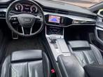 Audi A7 2.0TFSIe 367cv Quattro, Autos, Audi, Euro 6, Entretenue par le concessionnaire, Noir, 5 portes