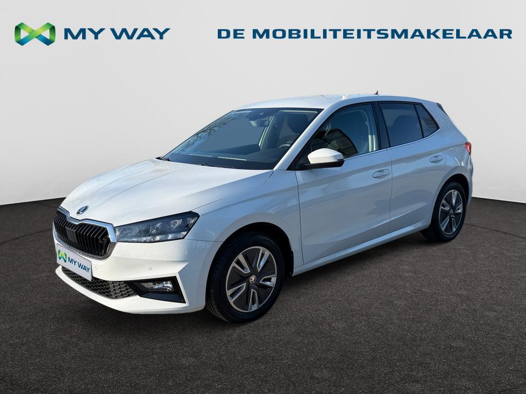 Skoda Fabia Fabia 1.0 TSI Clever+ DSG, Automaat, Wit, Navigatiesysteem, Stadsauto