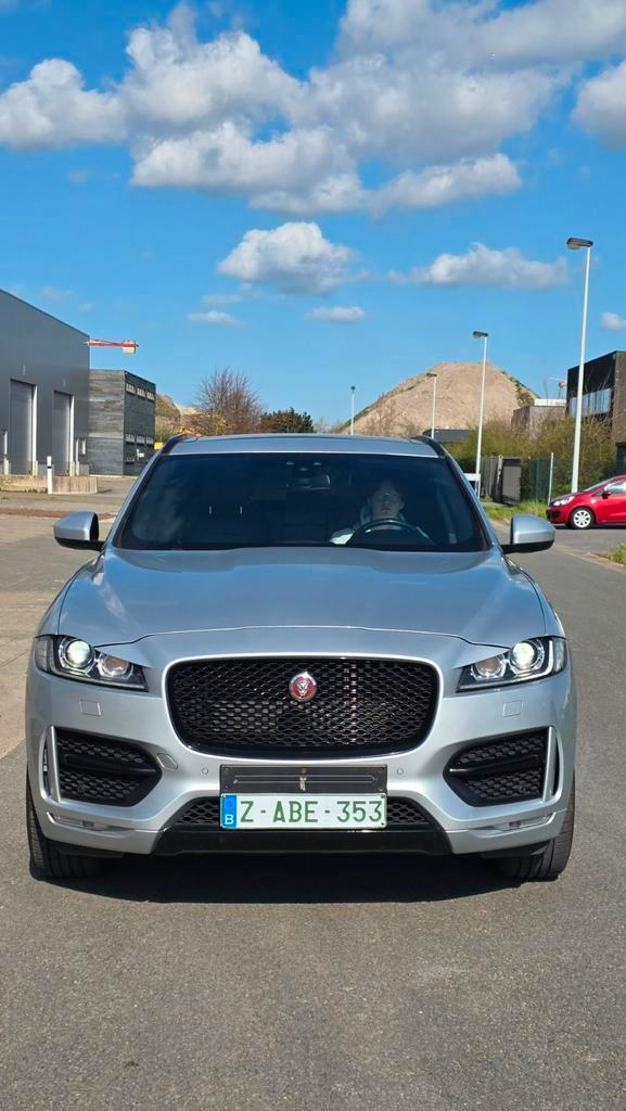 JAGUAR F PACE R LINE SPORT️DIESEL 2.0 EURO 6. 155 000 km, Auto's, Jaguar, Bedrijf, F-Pace, 4x4, ABS, Achteruitrijcamera, Adaptieve lichten