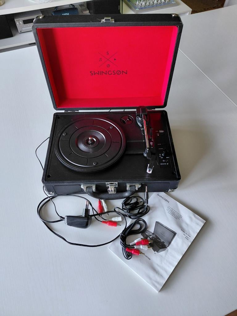 Draagbare platendraaier, Audio, Tv en Foto, Platenspelers, Platenspeler, Ophalen