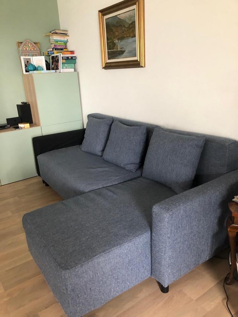Canapé 3 places convertible lit 2 coloris et coussins inclus, Maison & Meubles, Enlèvement