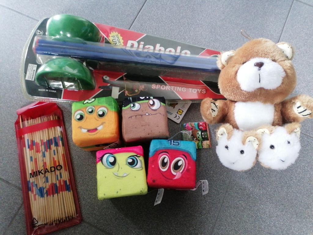 Allerlei speelgoed, Ophalen