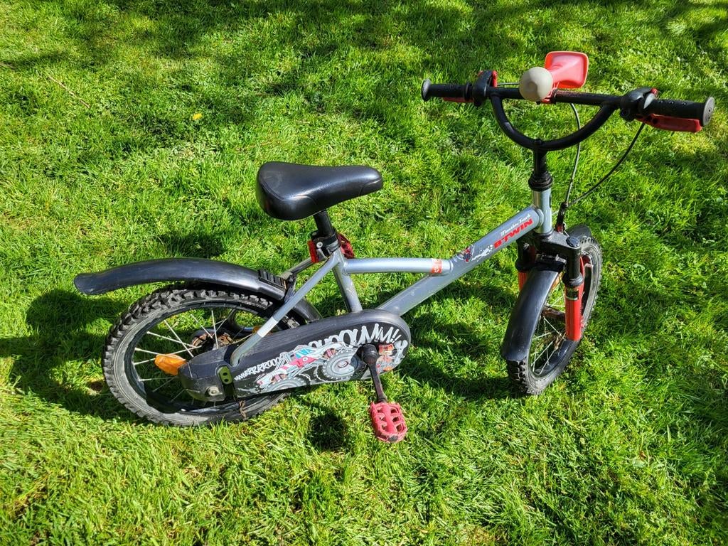 Kinderfiets 16inch, Frein à rétropédalage, 16 à 20 pouces, Enlèvement, Utilisé