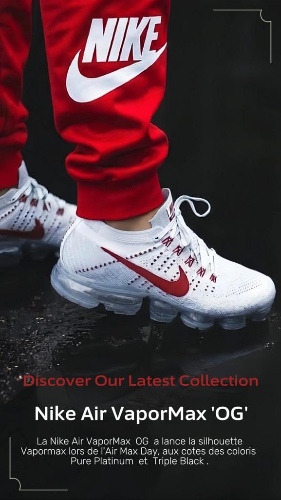 Nike Air VaporMax 'OG' Neuf, Sport en Fitness, Basketbal, Nieuw, Schoenen, Ophalen of Verzenden