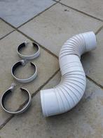 Rookgas afvoer bocht dia 80-125, Doe-het-zelf en Bouw, Inox, Bochten, Gebruikt, Ophalen of Verzenden