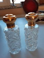 Lot : 2 anciens vaporisateurs marque Step - cristal, Enlèvement ou Envoi