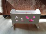 poppenbedje in hout met dekentjes, Kinderen en Baby's, Ophalen, Gebruikt, Meubelstuk of Keukentje