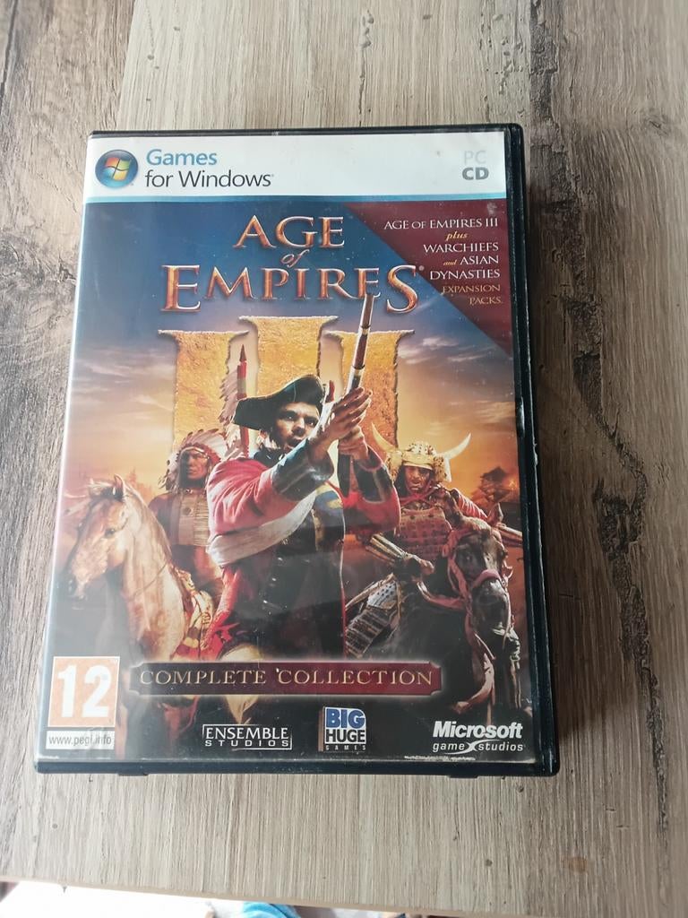 Age of Empires III: Complete Collection, Games en Spelcomputers, Games | Pc, Ophalen, Strategie en Constructie, Vanaf 12 jaar