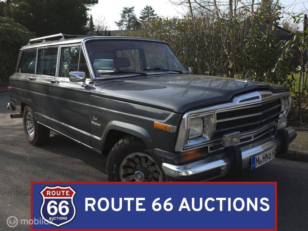 Jeep Grand Wagoneer | 1986 | Route 66 Auctions, Jeep, Achat, Entreprise, Boîte manuelle