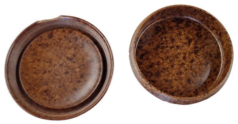 boîte à beurre brun allemande rare originale de, Enlèvement ou Envoi