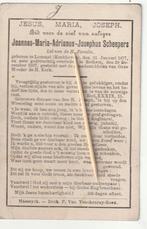 Carte de prière de Lommel, Collections, Envoi, Image pieuse