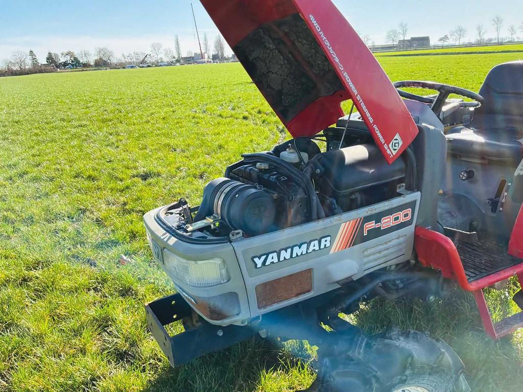 Yanmar - F-200 - Yanmar F200 Compact Tractor – Hydrostatic, Zakelijke goederen, Machines en Bouw | Tuin, Park en Bosbouw, Overige typen