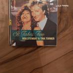 rod stewart & tina turner it takes two, Cd's en Dvd's, Gebruikt, 7 inch, Single, Ophalen of Verzenden