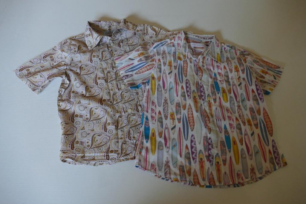 2 hemdjes: Filou&Friends: 5 jaar, Pure Pensee: 6 jaar, Kinderen en Baby's, Kinderkleding | Maat 110, Overhemd of Blouse, Filou&Friends